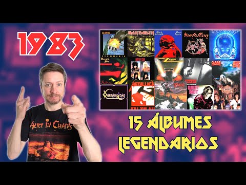 1983: El año más icónico del Hard Rock y Metal | 15 álbumes Imprescindibles