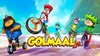 Golmaal Jr. Cartoon Game | Golmaal Junior Game - Gopal and Madhav Cycle Game screenshot 1