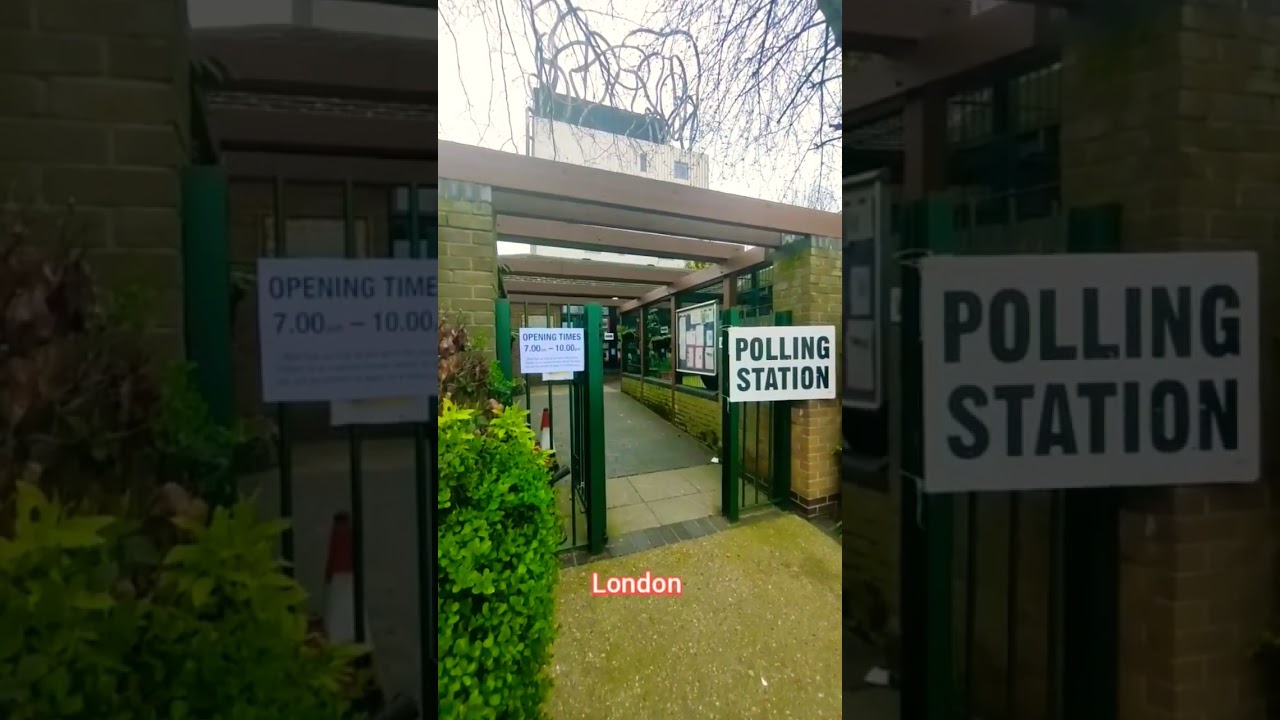 Election Day Or Polling Day  In   London 2024