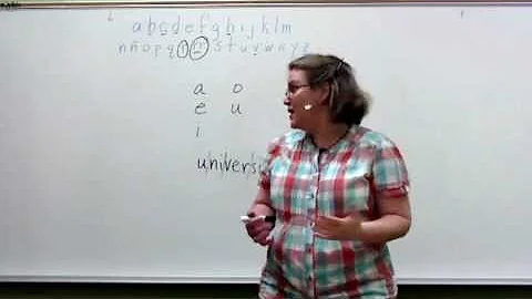 The Basics of Spanish Pronounciation