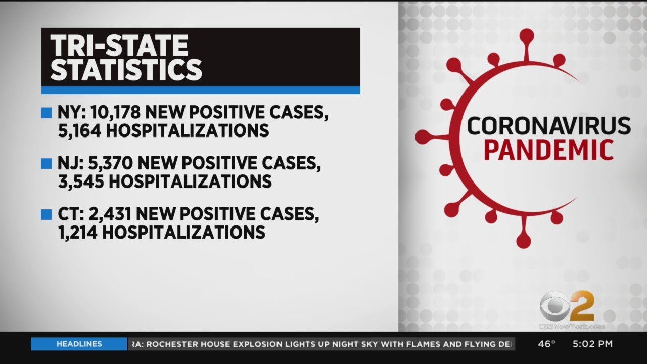 COVID Numbers Continue To Climb Across Tri-State Area