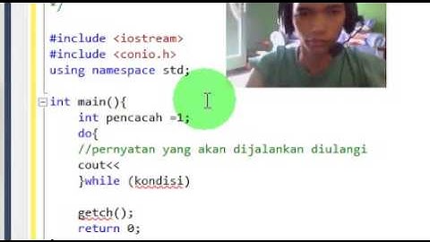Perulangan Do - While dengan C++
