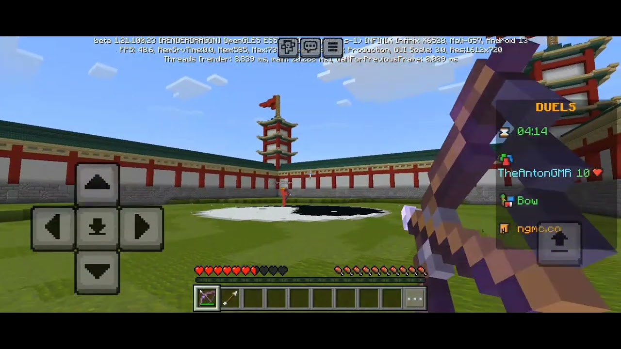 Minecraft PVP duel - YouTube