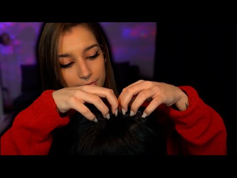 ASMR de ATENCIÓN PERSONAL | Masaje capilar SUPER relajante😴 SUSURROS en ESPAÑOL