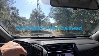 Solo Overnight Backpacking - San Diego, CA - Pine Valley Creek