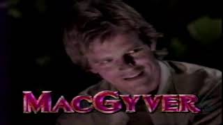 MacGyver /  ABC / Will return - 90's TV Ad - 4'