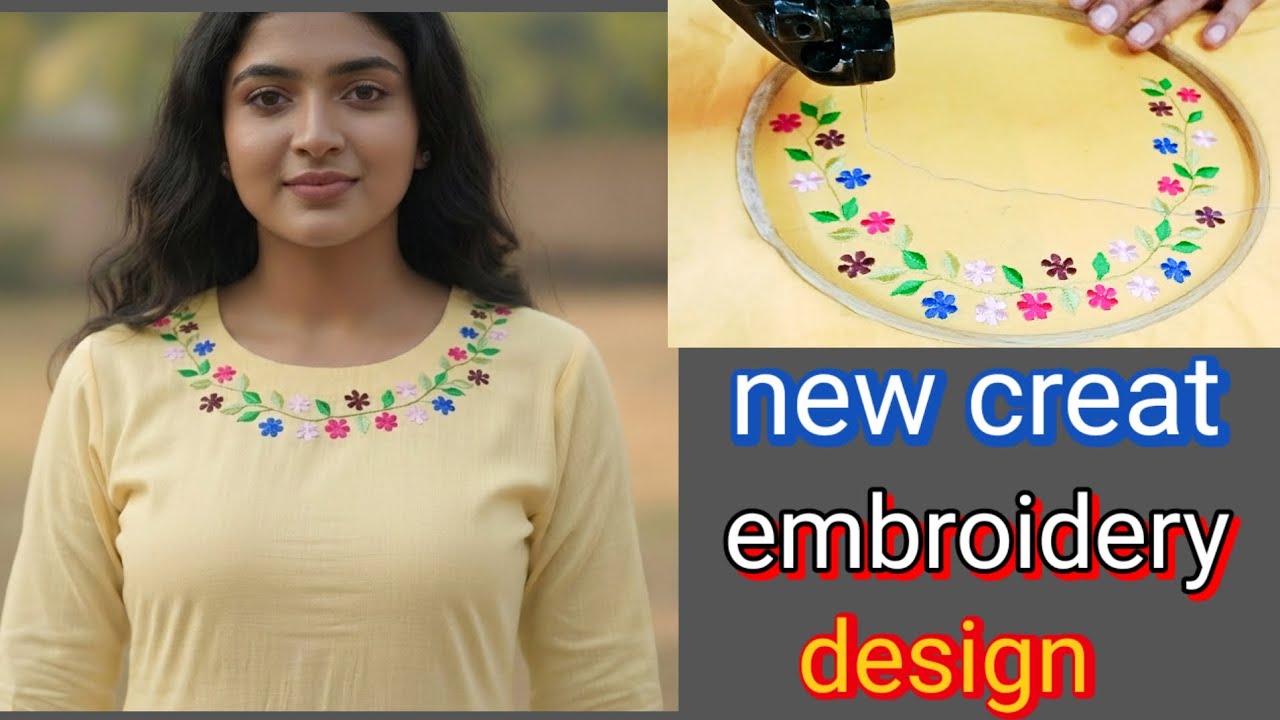 New embroidery design 