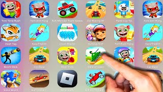 Tom Time Rush,Kids Monster Truck Games,Car Racing 3D,Roblox,Hill Climb Racing,Blast Park,Count Maste screenshot 2