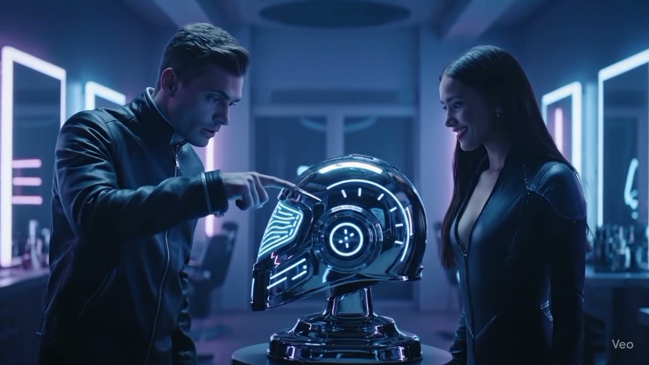 "Future Salon 💇 | AI Imagined Haircut at Home | Imagining The Future"