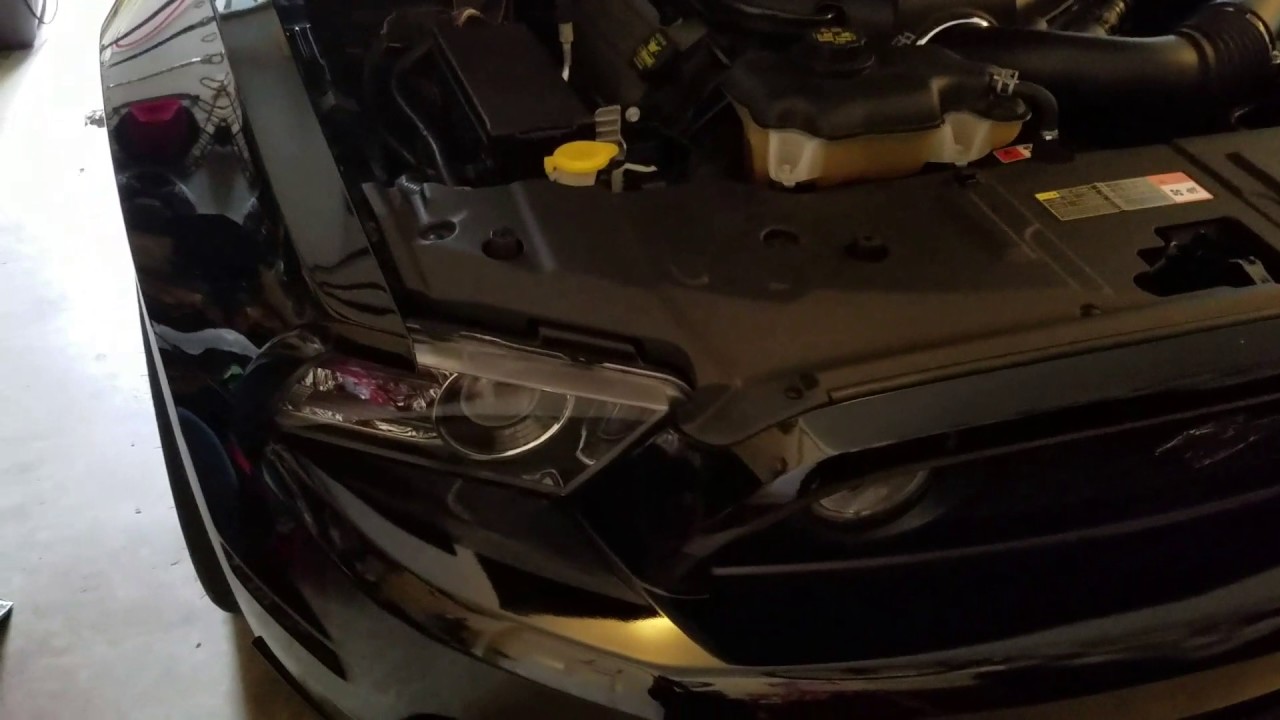 Adjust Headlights on 2013 Mustang GT - YouTube