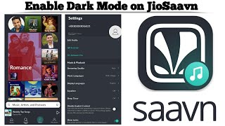How to Enable Dark Mode on JioSaavn app | Turn On Black Theme on Jio Saavn Music | Techno Logic