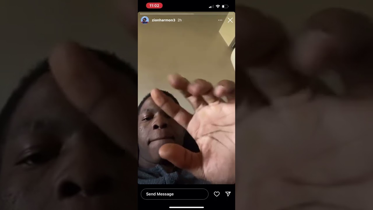 Zion Harmon Not Acting Normal Lately…. Pray 4 Him🙏🏽