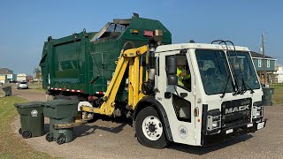 City of Galveston: Mack LR Heil DuraPack Python Garbage Truck