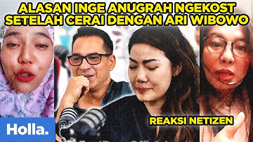 Reaksi Netizen Alasan Inge Anugrah Ngekost Setelah Cerai Dengan Ari Wibowo