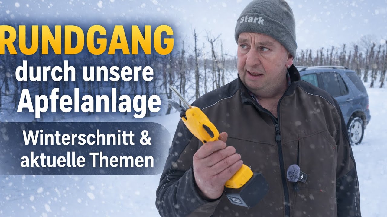 Obsthof Raddatz - Rundgang durch unsere Apfelanlage – Winterschnitt & aktuelle Themen