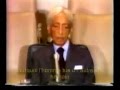 Jiddu Krishnamurti a l'ONU - Sous Titres Francais 1 of 3