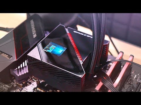 Водянка с экраном против i9 9900k!