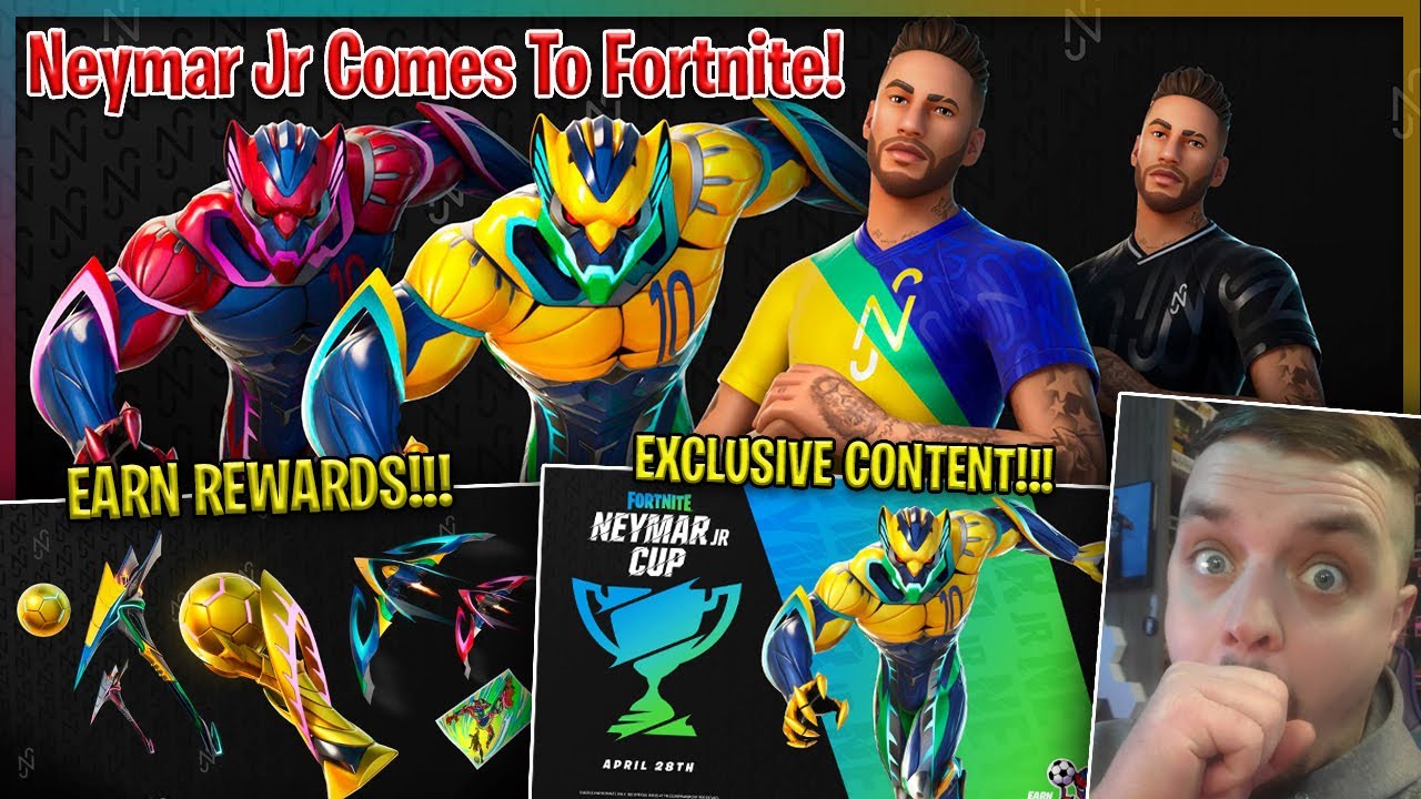 *NEW* Neymar Jr Skin REVEALED in Fortnite! HOW TO GET IT + Neymar Jr Skin Cinematic Trailer