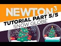 Tutoriel 5/5 : Animer un Globe de Noël - La Neige - avec After Effects et Newton3