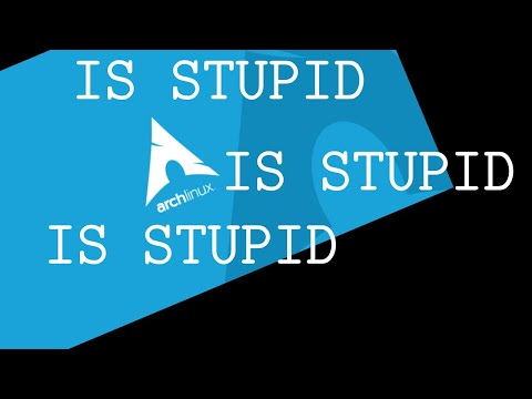 Arch Linux users be like