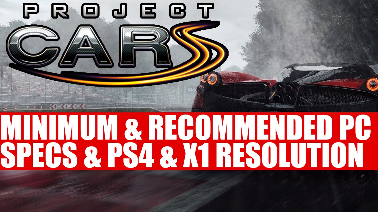 Conheçam os requisitos de Project CARS no PC