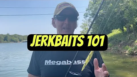 How To Fish A Jerkbait…For Beginners..(On The Water Demo)