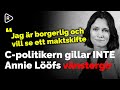 C-politiker oförstående till Annie Lööfs flört med Socialdemokraterna: ”Jag är borgerlig”