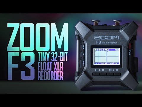 ZOOM F3 32-bit float audio recorder review