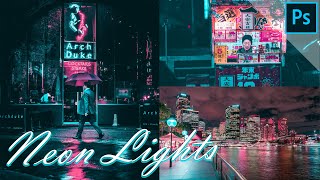 Pink and blue neon preset - Camera Raw Filter | PHOTOSHOP TUTORIAL screenshot 4