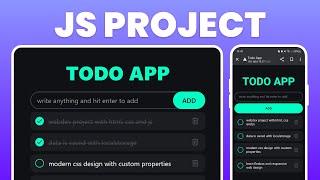 Create a TODO LIST APP in html, css and javascript (beginner project)