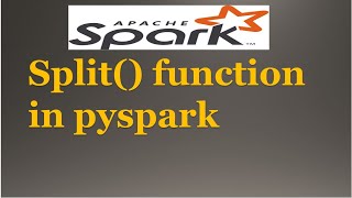 split() function in pyspark