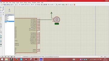 Interfacing of Servo Motor through AVR in ISIS Proteus