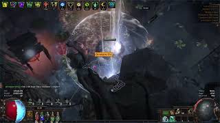 poe 3.28. simulacrum 12 min. venom gyre reliquarian dex stack.