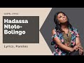 Hadassa Ntoto - Bolingo (Paroles)