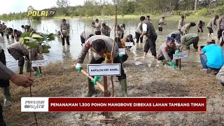 PRESISI UPDATE : GERAKAN PENANAMAN 1.300 POHON MANGROVE 21/02/2024 18.00