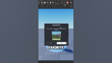 How to prompt player to favourite the game in roblox studio #robloxstudio #robloxstudiotutorial