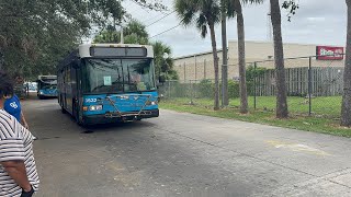 Space Coast Area Transit: 2011 35ft Gillig Low Floor #3532 On Route 4 @ Cocoa Transit Center