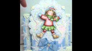 Emma the Snow Angel Action Card