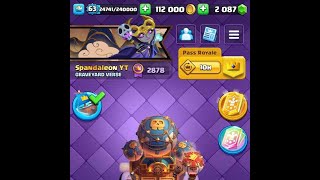 Pushing 3000 medals in clash royale🧌