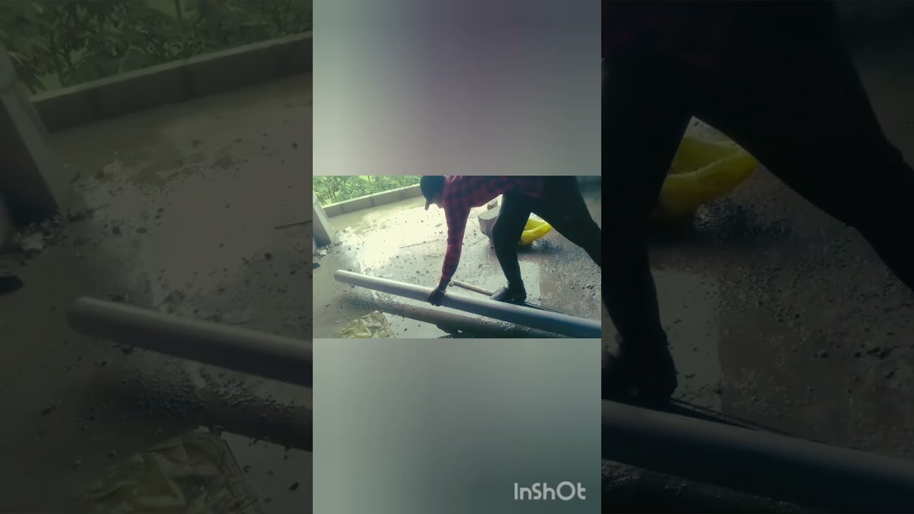 PVC bathroom senetery kese kare swr pipe install 