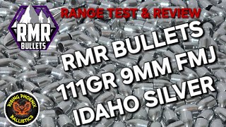 Max Savings & Accuracy? Testing RMR Bullets 111gr 9mm FMJ in Handloads 🎯👌