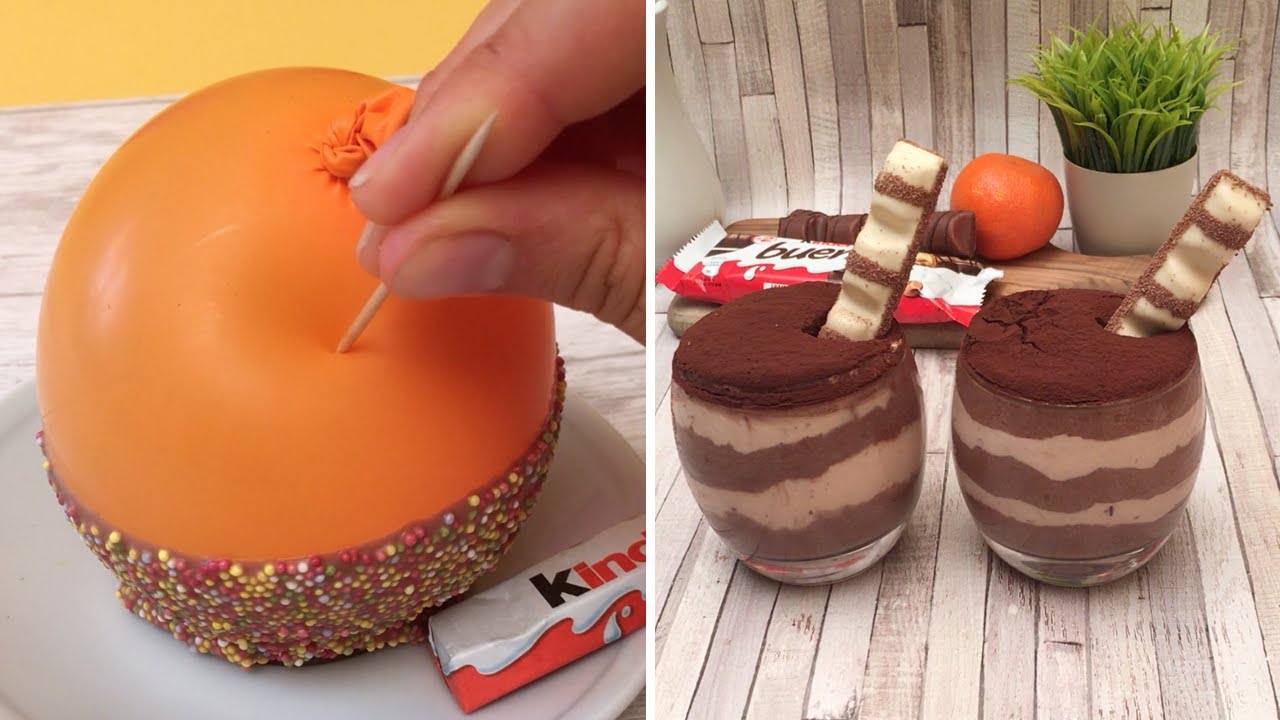 6 Incroyables Recettes Avec Du Kinder Youtube