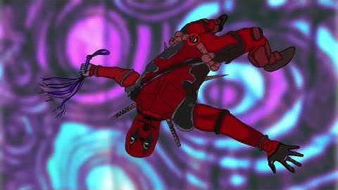 Deadpool Art Time Lapse