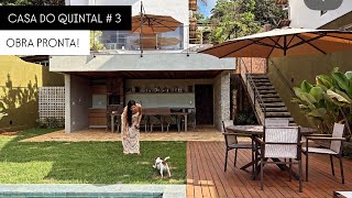 CASA DO QUINTAL PRONTA!