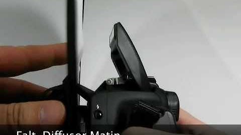 Falt-Diffusor Matin für Kamerablitz - by enjoyyourcamera.com