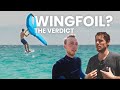 WE TRIED WING FOILING - MY VERDICT | vlog¹⁵₂₀₂₁