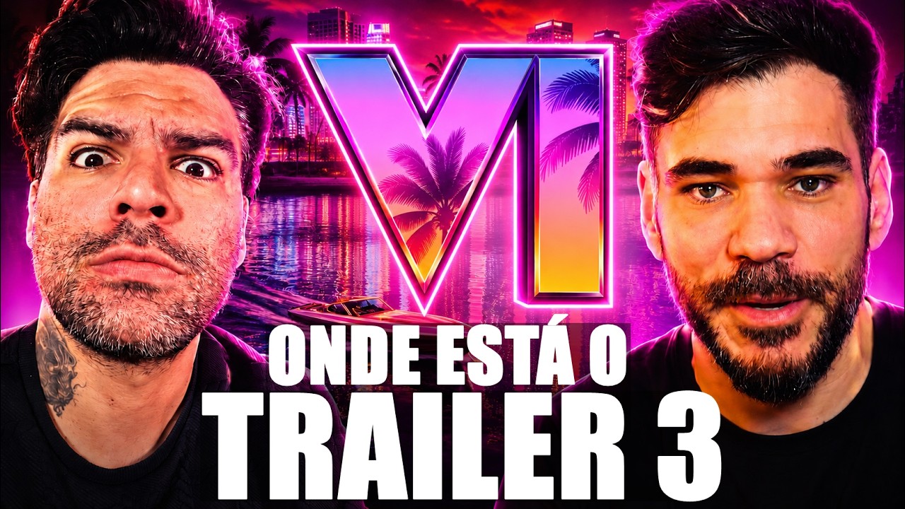 PLANTÃO GTA 6: ONDE ESTÁ O TRAILER 3 ROCKSTAR??