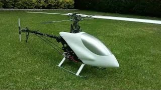 Helicopter HK 600 GT - Trex 600 CF Carbon Fiber & Aluminium Brushless Cooling System 2 Gascon