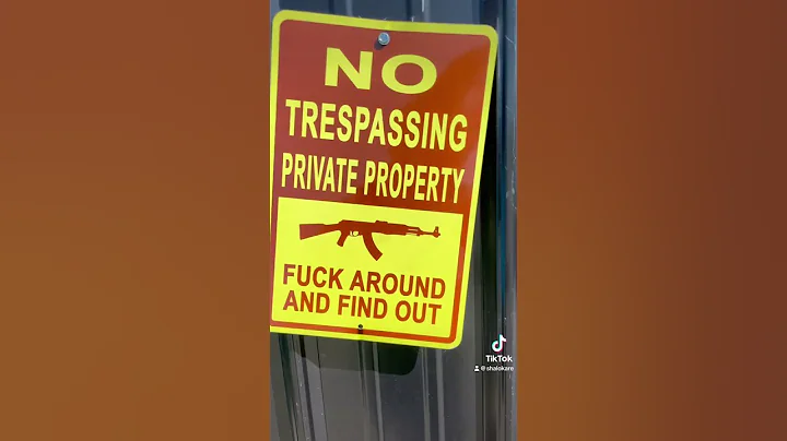 No Trespassing!! #usa #property #business  #van