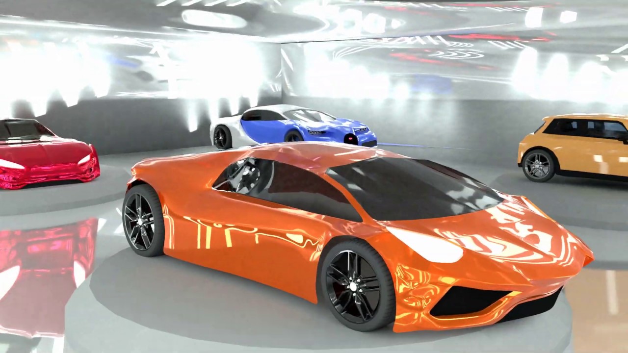 Blender car dealership animation YouTube